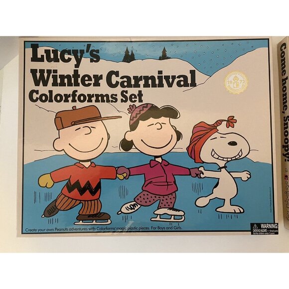 Come Home Snoopy COLORFORMS & Lucy's Winter Carnival COLORFORMS - 2 SETS - Picture 2 of 14